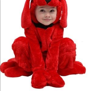 Kid Clifford The Big Red Dog Costume